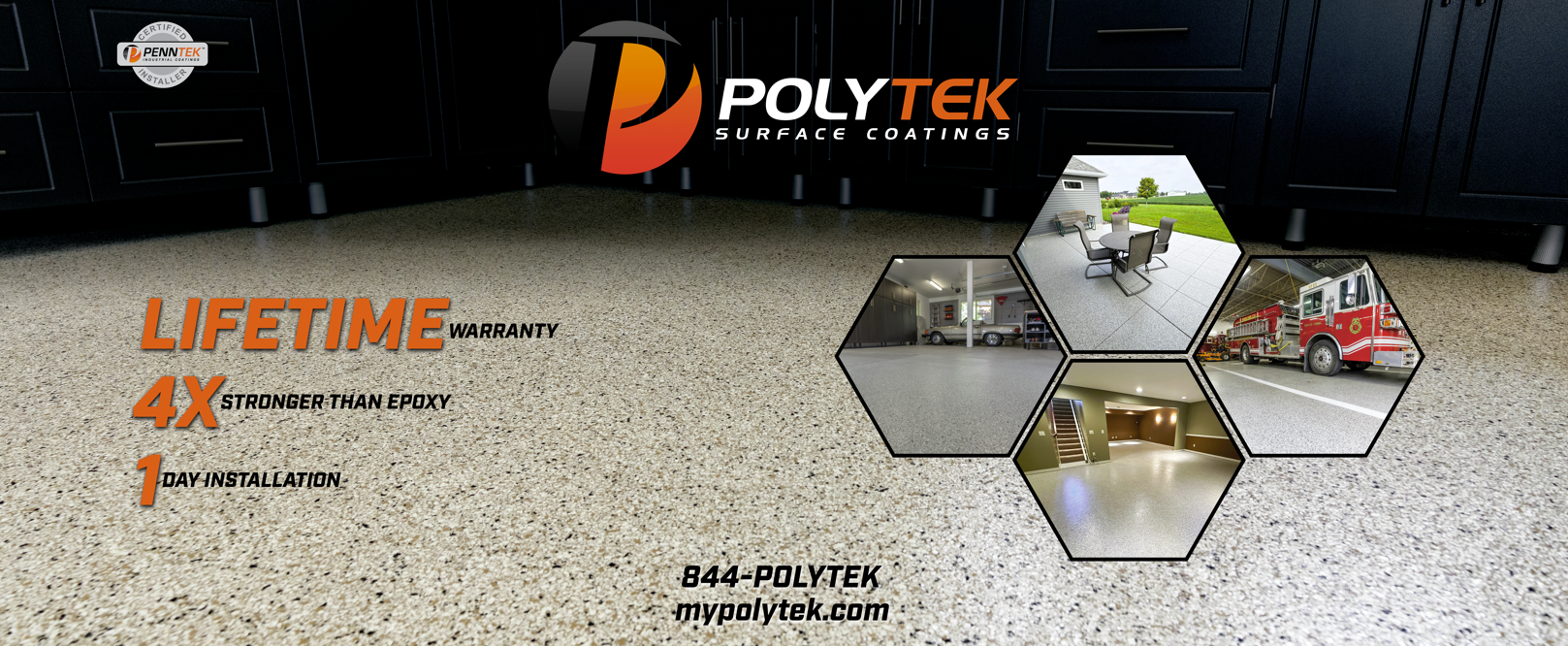 Polytek 20ft Homeshow Banner